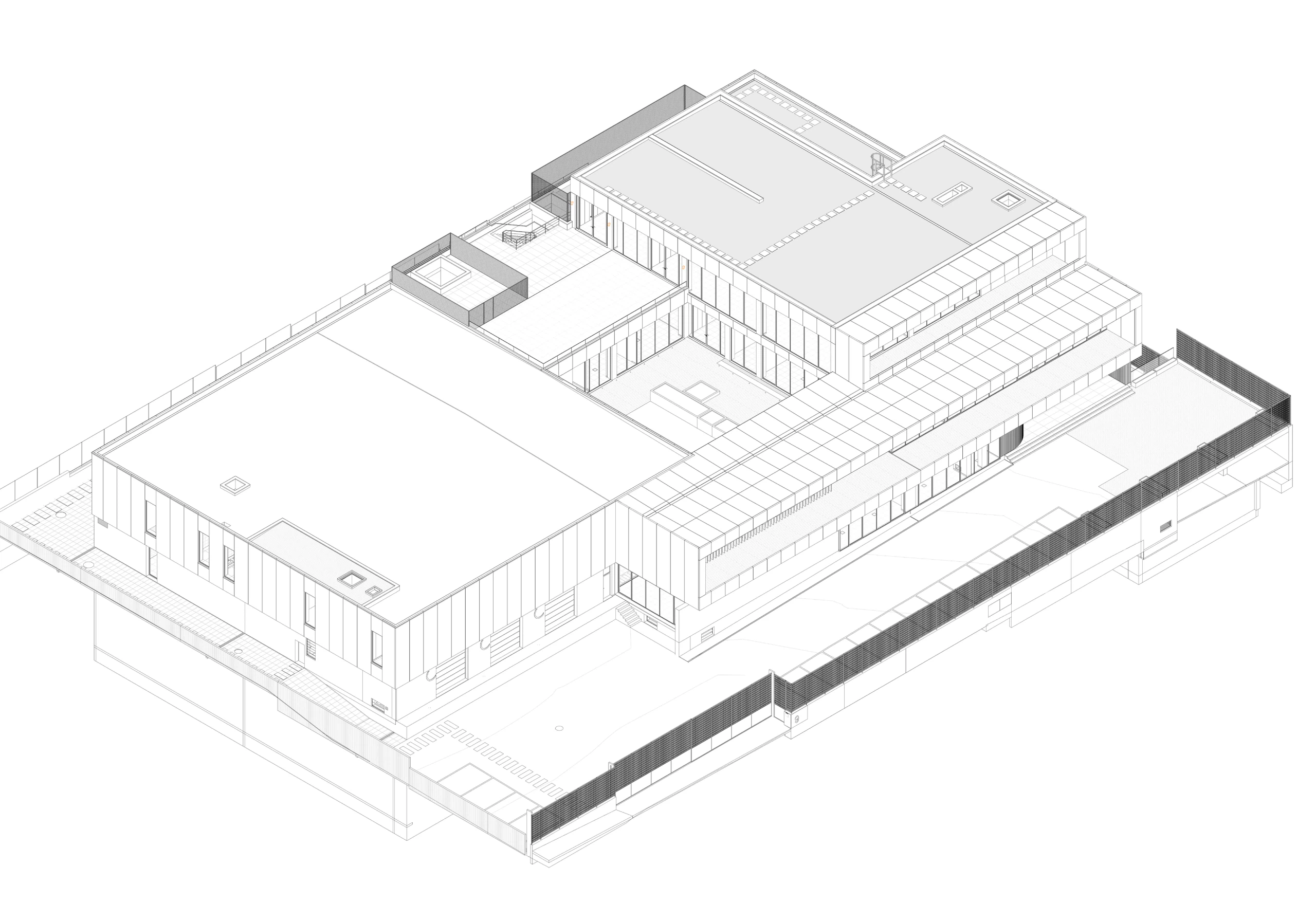 Plan 3 of the Enerre Headquarters project
